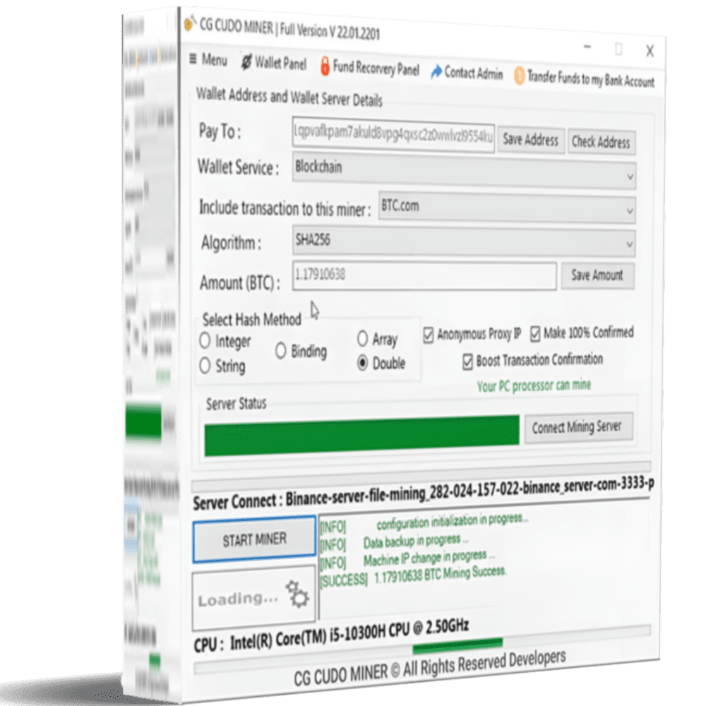 CG CUDO MINER SOFTWARE